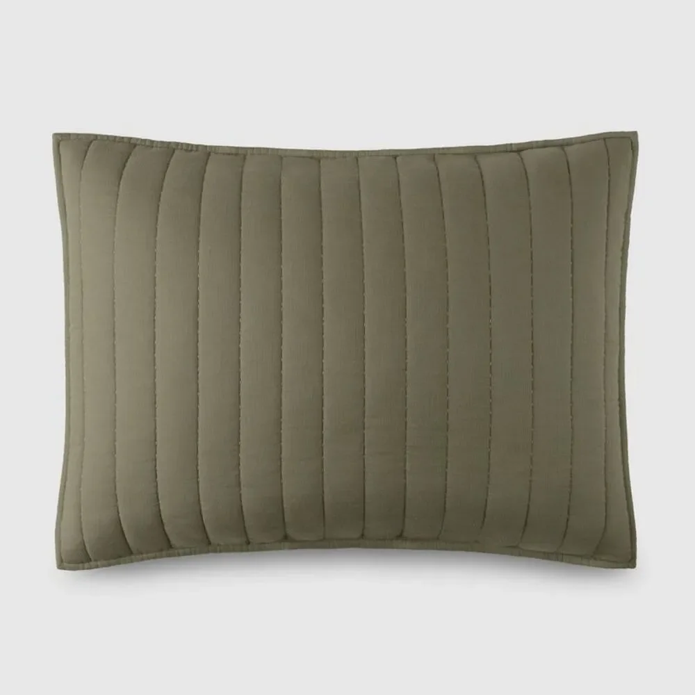 Open Box - Jeremiah Brent Home -  3pc King Channel Ri Green